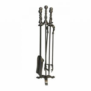 Companion Set Silver 5Pce. 65cm 25"