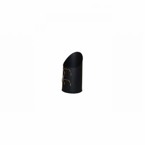 Coal/Anthracite Hod Short Black & Brass