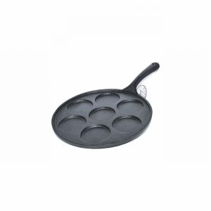 Skillet Pan C.Iron 7 Egg Design