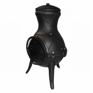 Chimnea Ornate Cast Iron DUMPY