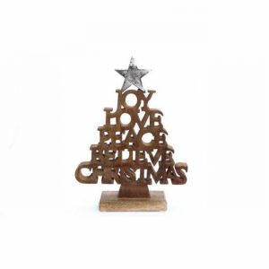 Christmas Tree Word Design 36cm