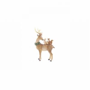 Christmas Deer Standing 27cm