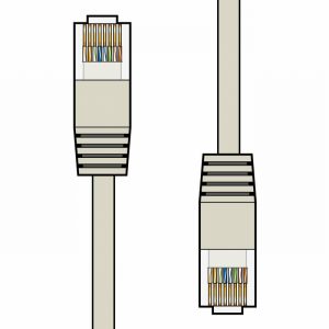 Lead Ethernet Patch RJ45 10Mtr. Gold Plated