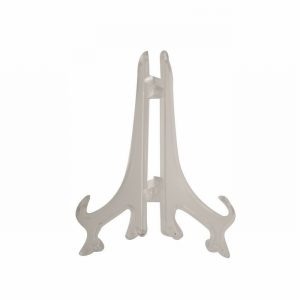 Plate Stand Clear Plastic 100>150mm 4>6"