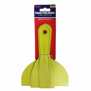 Spreader Putty Knife Plastic x3 38 76 & 152mm 1.5 3 & 6"