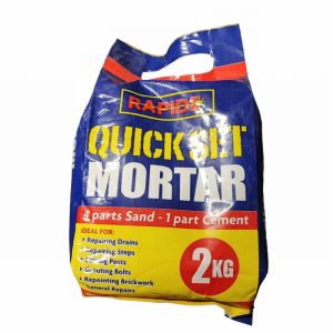 Mortar RAPIDE Quick Set R/Mixed Interior & Exterior 2Kg