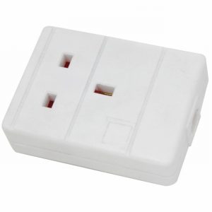 Extension Socket 1Gang White