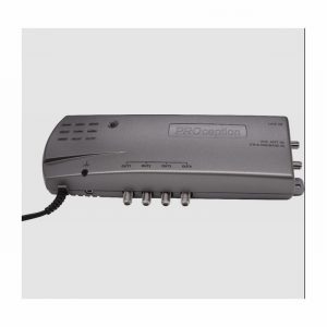 Aerial Booster / Amplifier 4 Way Plug in F Plug Connection