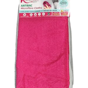 Cloth KLEENEZE Microfibre AntiBac 30c30cm x6  D