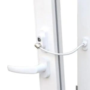 Window Opening Restrictor PENKID White Key Opening  [*]