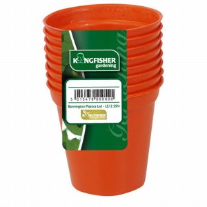 Plant Pot  Plastic  3" Terra. x8  D