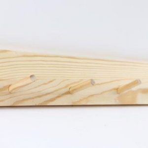 Coat Rack 4 Hook Wooden