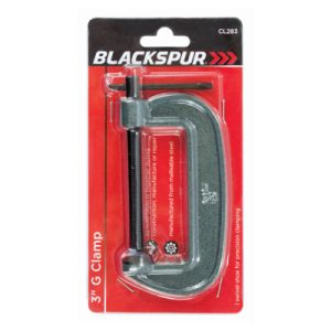 Clamp 3" G Steel with Swivel Foot