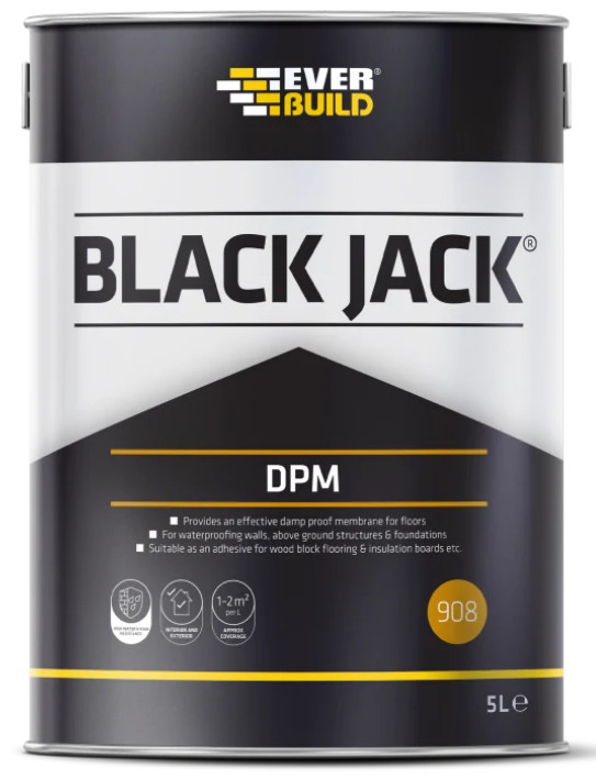 Emulsion Bitumen Damp Proof Membrane DPM 5Ltr. SIKA