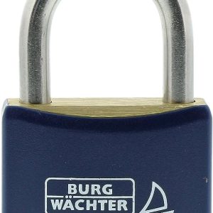 Padlock Double Locking 52mm Brass Body SS Shackle