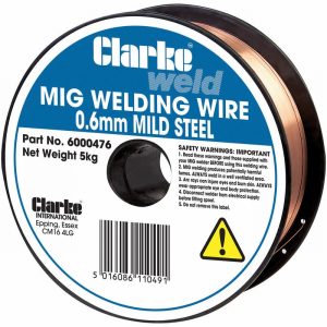 Welding Wire CLARKE Mild Steel .6mmx5Kg