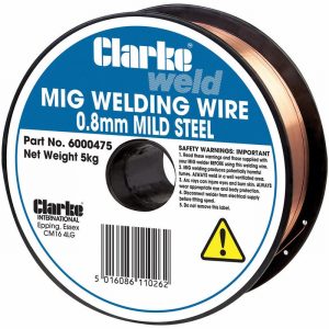 Welding Wire CLARKE Mild Steel .8mmx5Kg