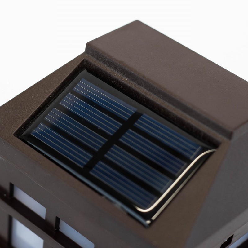Solar Light Fence Mount x2 Black D - Image 3