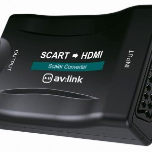 HDMI to Scart Adaptor & Scaler New Compatible with Old