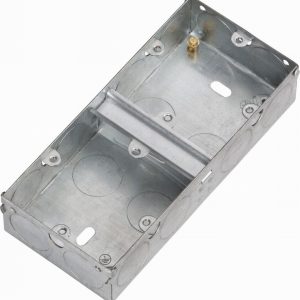 Box Dual 35mm Galvanised