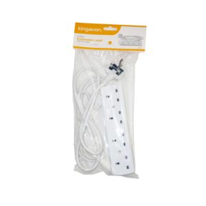 Extension Lead  4Gang  2Mtr. 13Amp  D [+]