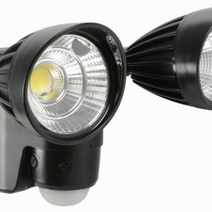 Floodlight Twin COB LED 3Watt with PIR Req. 6xAA