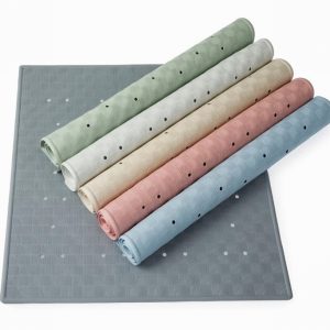 Shower Mat Blue 54x54cm