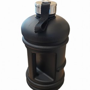 Water Bottle WARRIOR Plastic 2.2Ltr. Black