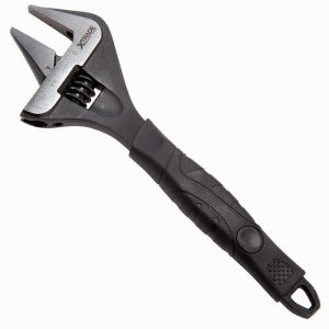 Wrench Adjustable XTRADE 200mm 8" S.Grip EXTRA Wide <39mm