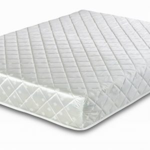 Mattress  75cm Coil Sprung Deluxe Foam & Mem. R.Up
