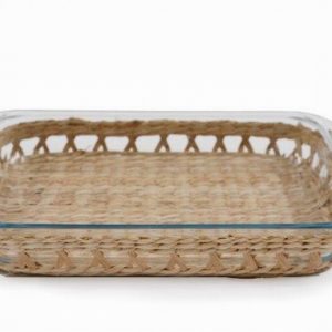Roaster Glass Rect. & Rush Baking Dish 25x15cm