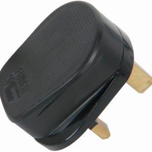 Plug 13Amp Impact Resistant Rubber