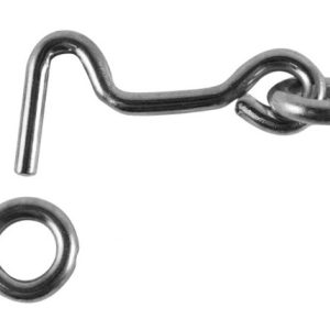 Hook & Eye Cabin  52mm 2" Wire ZP x4