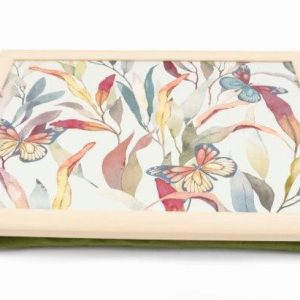 Tray Lap Butterfly Design 43x32cm