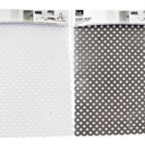 Sink Mat 24x30cm PVC Grey