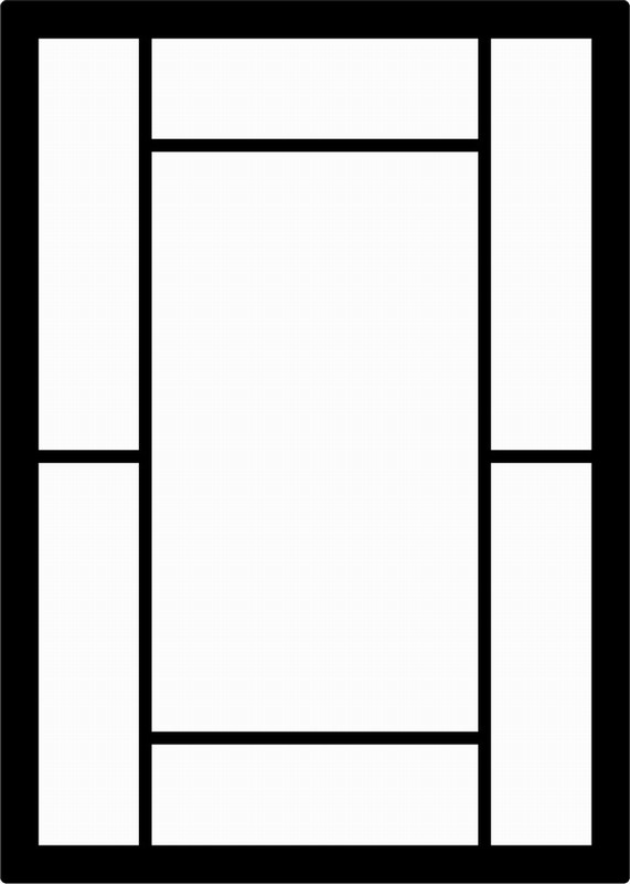 Suncatcher Black Acrylic Contemporary Garden Mirror