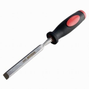 Chisel Wood 13mm 1/2" Bevel Edge Soft Grip Handle