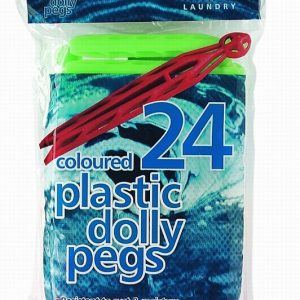 151 Plastic Dolly Pegs - 24 Pack