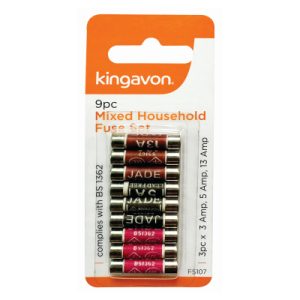 9 x Mixed Plug Fuses