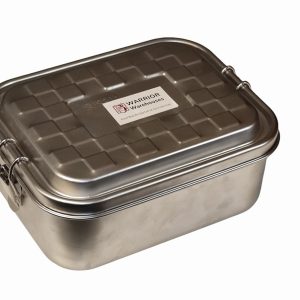 Warrior Stainless Steel Food Box with Airtight Lid
