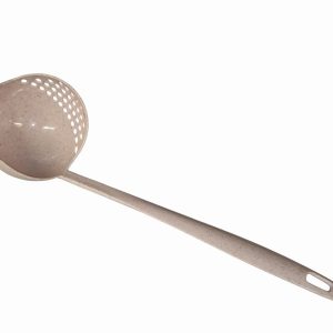 Warrior Beige Lipped and Straining Ladle