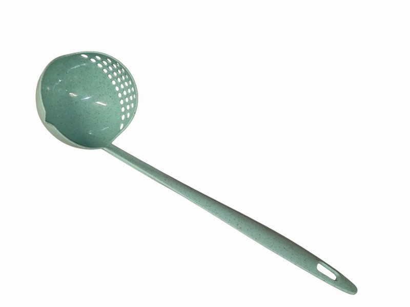 Warrior Green Lipped and Straining Ladle
