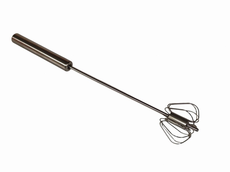 27cm Stainless Steel Semi Automatic Whisk