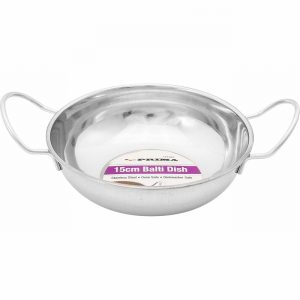 17cm Stainless Steel Balti Dish