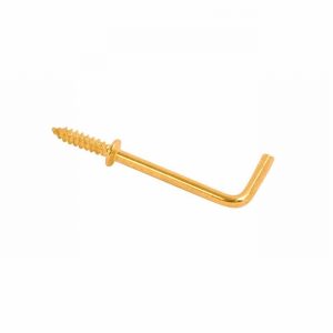 38mm Square Brass Cup Hook