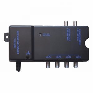 4-Way Compact TV/FM/DAB Distribution Amplifier