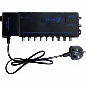 8-Way TV/FM/DAB Distribution Amplifier