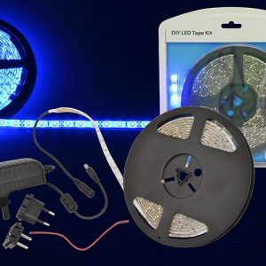 LED Tape Light Kit 12Volt 5Mtr. Pink IP65