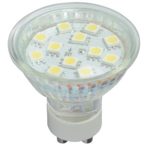 Lamp Low Energy 12SMD LED GU10 1.5Watt 6500K Cool White D