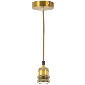 Ceiling Pendant Set VINTAGE Ant. Gold <1.8Mtr. ES